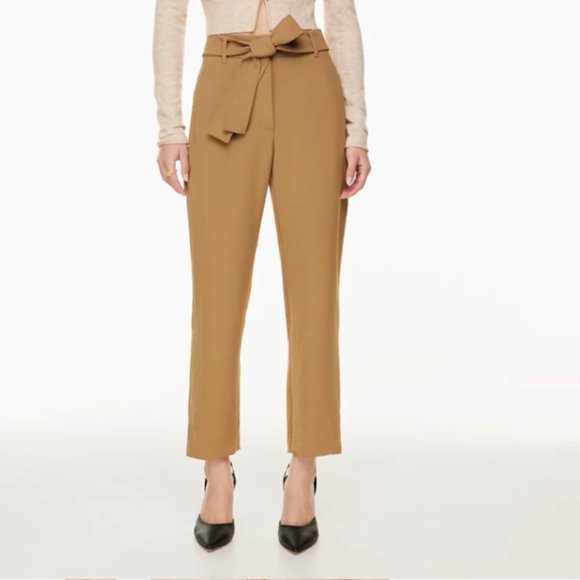 Aritzia Pants - Aritzia Wilfred Tie-front pants in Saville size 6 regular